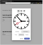 Plan B: Zeitpicker-Komponente